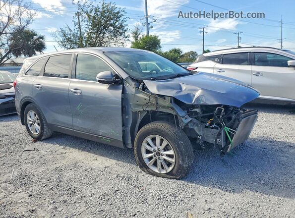 5XYPG4A39LG676648 2020 KIA SORENTO Gray 