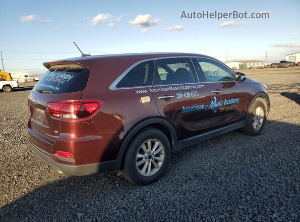 5XYPG4A3XKG561152 2019 KIA SORENTO Burgundy 