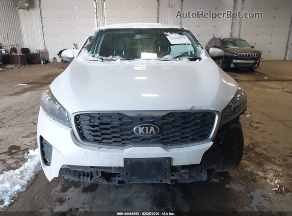 5XYPG4A59KG440940 2019 KIA SORENTO White 