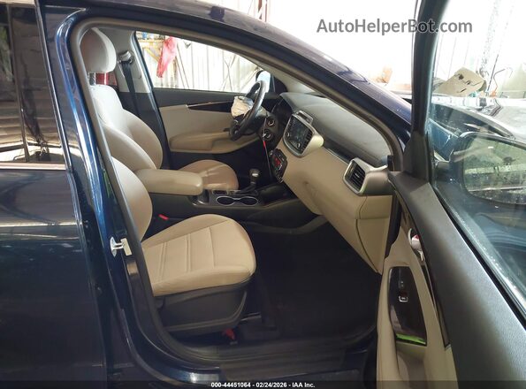 5XYPGDA30KG546935 2019 KIA SORENTO Dark Blue Vista interior delantera