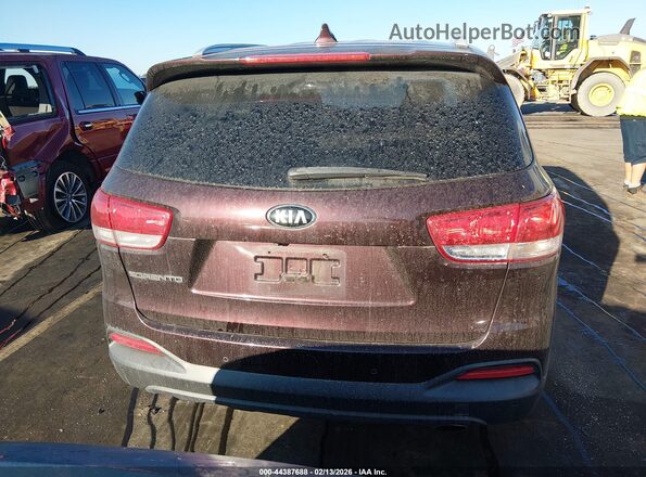 5XYPGDA39GG077531 2016 KIA SORENTO Black 