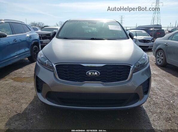 5XYPGDA50KG551909 2019 KIA SORENTO Gray ხელსაწყოთა პანელის ხედი