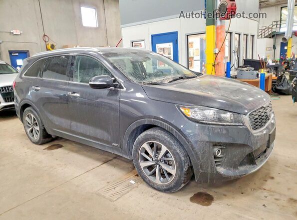 5XYPHDA55KG451673 2019 KIA SORENTO Серый 
