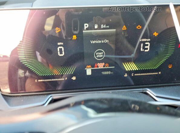 5XYRG4JCXSG389682 2025 KIA SORENTO Gray ხელსაწყოთა პანელის ხედი