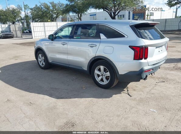 5XYRG4LC1NG113683 2022 KIA SORENTO Серебряный Задняя левая четверть