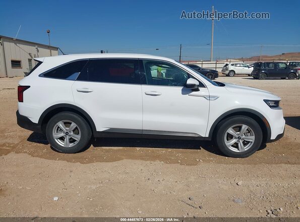 5XYRG4LC1NG133898 2022 KIA SORENTO White 