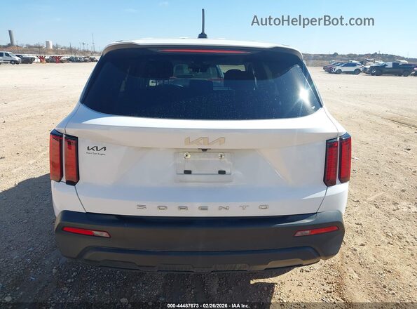 5XYRG4LC1NG133898 2022 KIA SORENTO White 