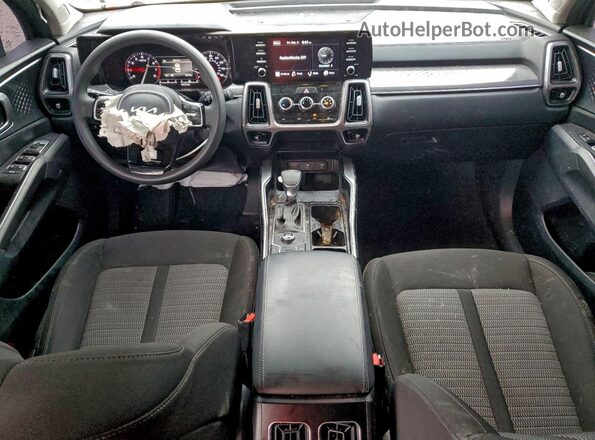 5XYRG4LC5PG185537 2023 KIA SORENTO Black Dashboard view