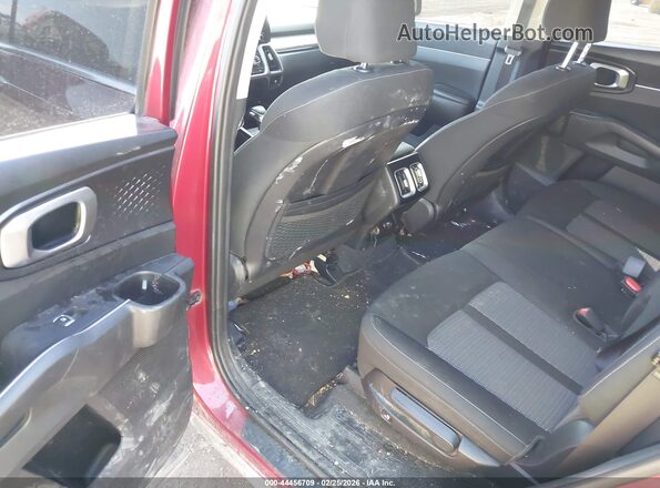 5XYRG4LC8MG001588 2021 KIA SORENTO Red VIN კოდის სტიკერის ხედი
