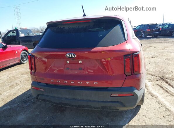 5XYRG4LC8MG001588 2021 KIA SORENTO Red 
