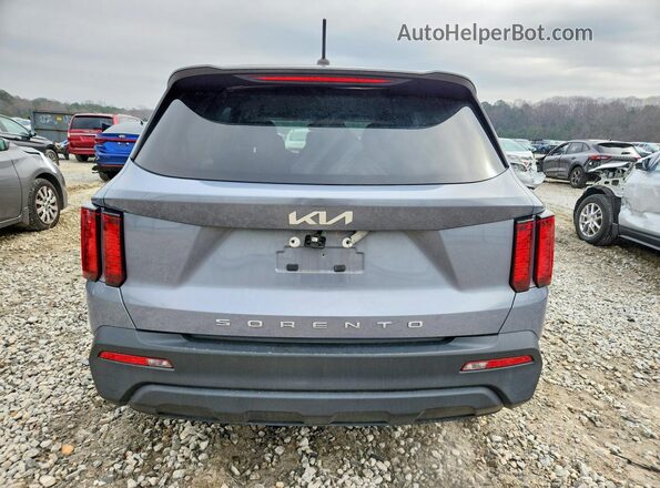 5XYRG4LCXNG110197 2022 KIA SORENTO Gray Հետևի տեսք