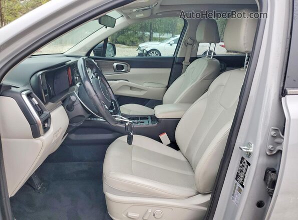 5XYRH4LF0NG140400 2022 KIA SORENTO Gray Vista interior delantera