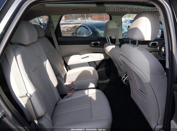 5XYRH4LF6PG166454 2023 KIA SORENTO Серый Вид наклейки с VIN-кодом