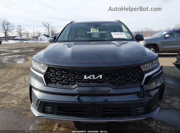 5XYRH4LF6PG166454 2023 KIA SORENTO Серый Вид щитка приборов