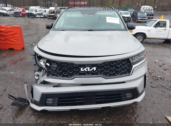 5XYRH4LF7NG141107 2022 KIA SORENTO Silver წინა პანელის ხედი