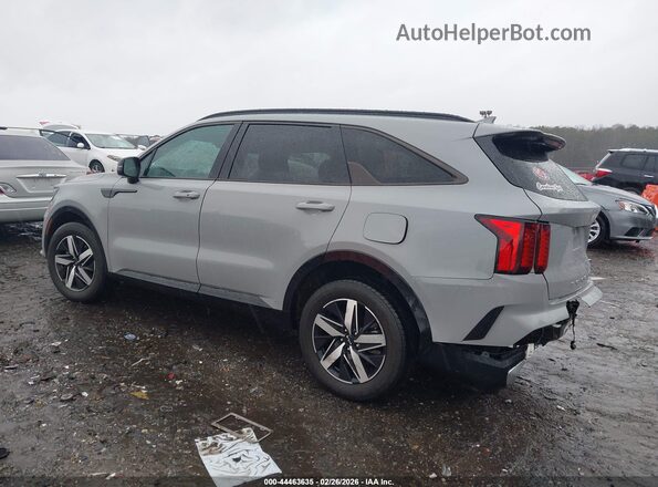 5XYRH4LF7NG141107 2022 KIA SORENTO Silver უკანა სალონის ხედი
