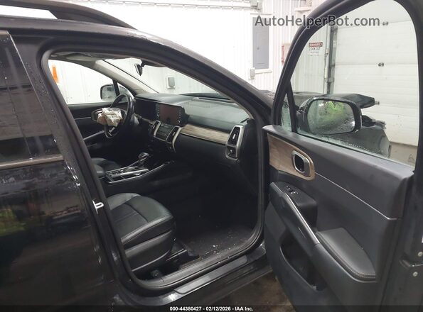 5XYRHDLF2NG144111 2022 KIA SORENTO Black Вид салону спереду