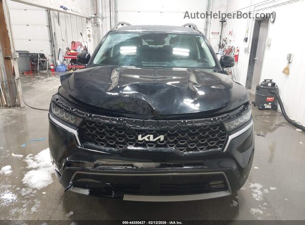 5XYRHDLF2NG144111 2022 KIA SORENTO Black Вид щитка приладів