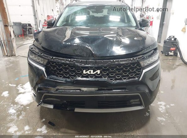 5XYRHDLF2NG144111 2022 KIA SORENTO Black Вид спереду