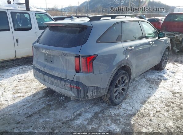 5XYRHDLF6NG097505 2022 KIA SORENTO Gray Tył prawy