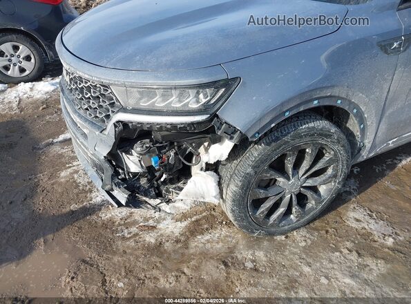 5XYRHDLF6NG097505 2022 KIA SORENTO Gray Widok z przodu