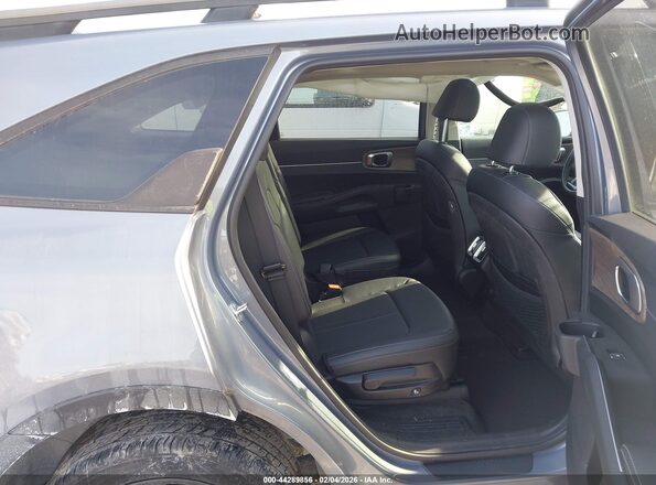 5XYRHDLF6NG097505 2022 KIA SORENTO Gray Widok naklejki z numerem VIN