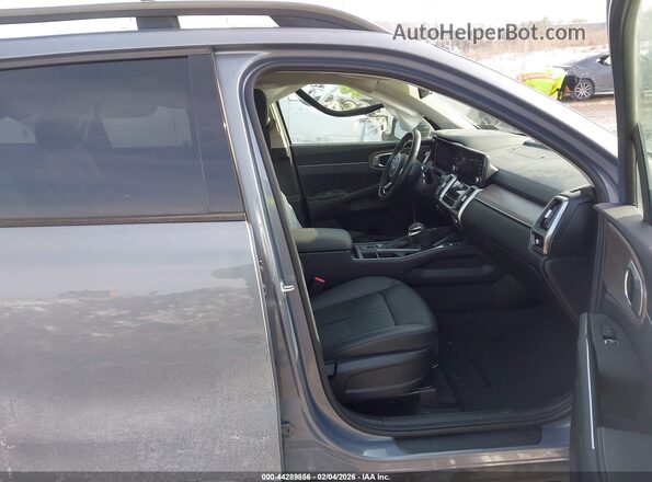 5XYRHDLF6NG097505 2022 KIA SORENTO Gray Widok wnętrza z przodu