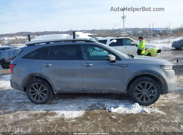 5XYRHDLF6NG097505 2022 KIA SORENTO Gray Widok wnętrza 360 stopni