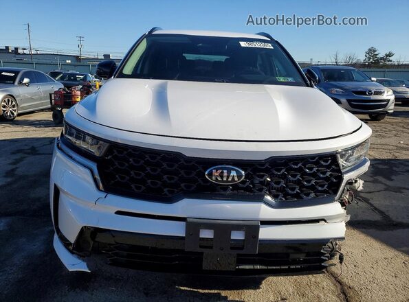 5XYRHDLF7MG014128 2021 KIA SORENTO Белый 