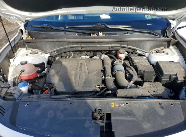 5XYRKDLF3NG131109 2022 KIA SORENTO White Engine compartment view