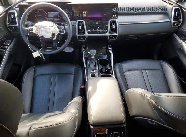 5XYRKDLF3NG131109 2022 KIA SORENTO White Dashboard view