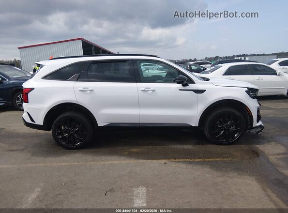 5XYRKDLF4PG195873 2023 KIA SORENTO White Widok wnętrza z tyłu