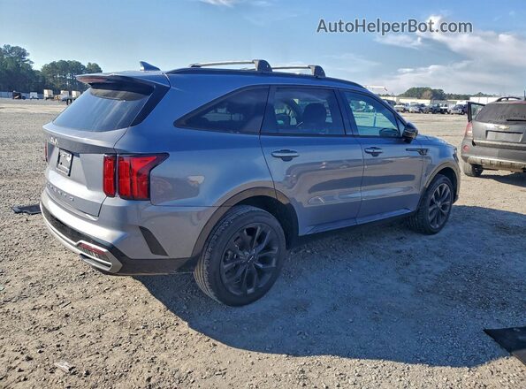 5XYRKDLF7NG071903 2022 KIA SORENTO Gray Հետևի աջ