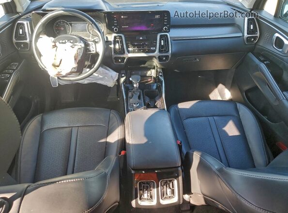 5XYRKDLF7NG071903 2022 KIA SORENTO Gray Առջևի վահանակի տեսք