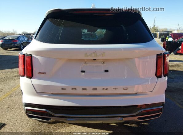 5XYRKDLF7NG151184 2022 KIA SORENTO White 