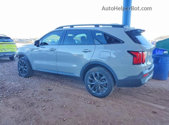 5XYRKDLF7PG239770 2023 KIA SORENTO Gray Trasero izquierdo