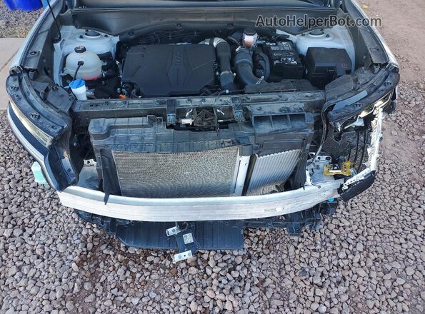 5XYRKDLF7PG239770 2023 KIA SORENTO Gray Vista del compartimento del motor