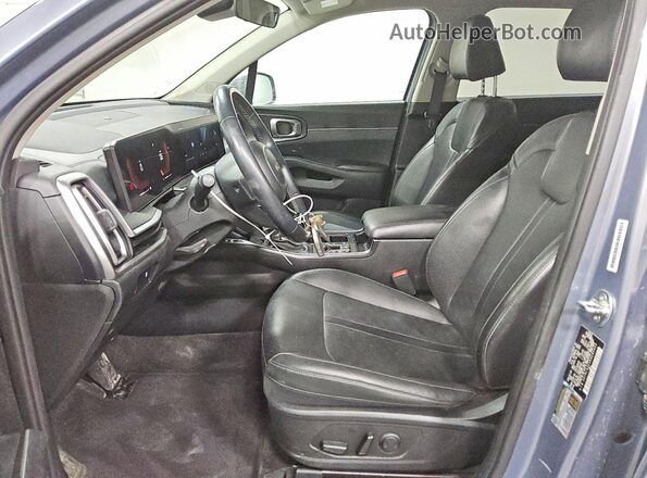 5XYRL4JC5RG280455 2024 KIA SORENTO Gray Widok wnętrza z przodu