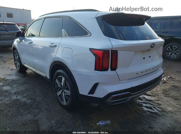 5XYRL4LC4MG009599 2021 KIA SORENTO White Rear left