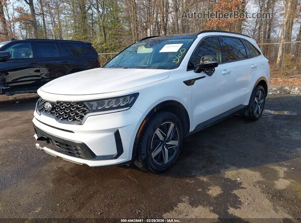 5XYRL4LC4MG009599 2021 KIA SORENTO White Front left