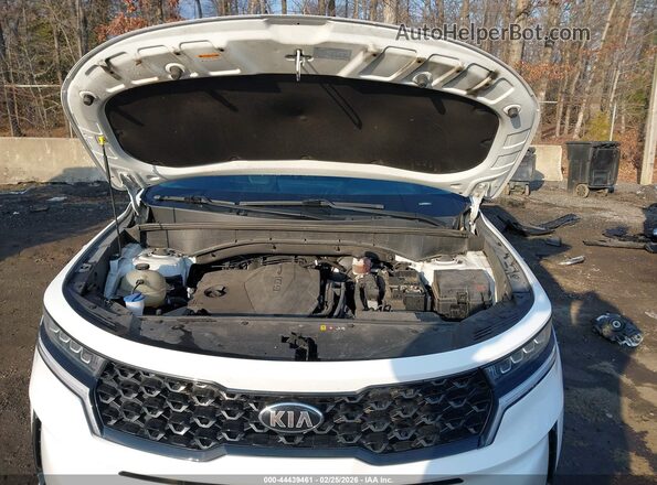 5XYRL4LC4MG009599 2021 KIA SORENTO White Rear view