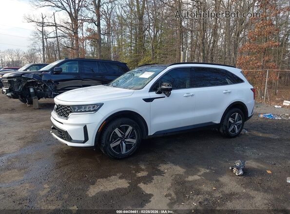 5XYRL4LC4MG009599 2021 KIA SORENTO White 360 interior view