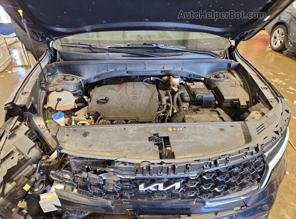 5XYRL4LC5NG107963 2022 KIA SORENTO Black Շարժիչի բաժամունքի տեսք