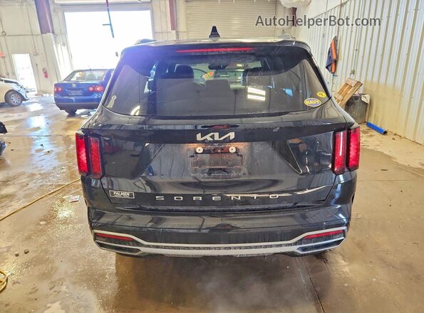 5XYRL4LC5NG107963 2022 KIA SORENTO Black Հետևի տեսք