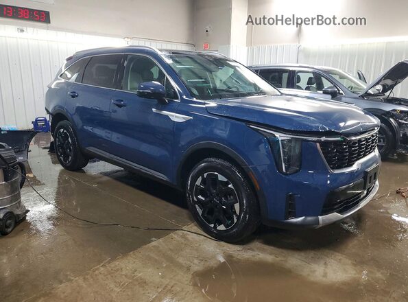 5XYRLDJC3RG287548 2024 KIA SORENTO Синий Передняя правая четверть
