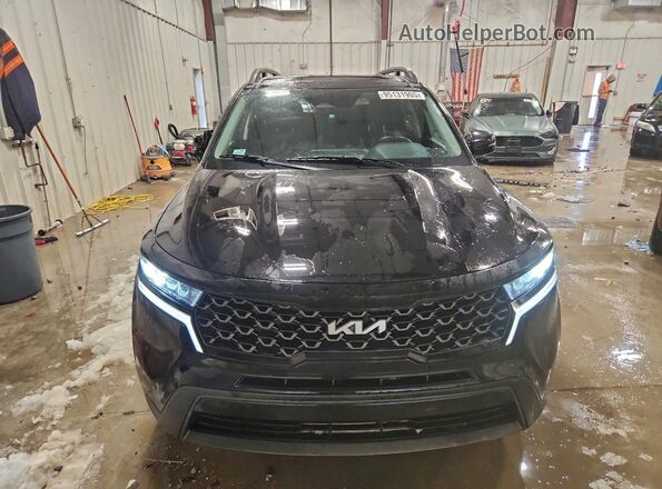 5XYRLDLC0NG130759 2022 KIA SORENTO Black Widok z przodu
