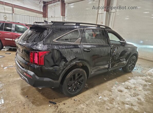 5XYRLDLC0NG130759 2022 KIA SORENTO Black Tył prawy
