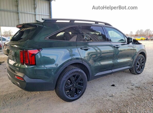 5XYRLDLC8PG183289 2023 KIA SORENTO Зеленый Задняя правая четверть
