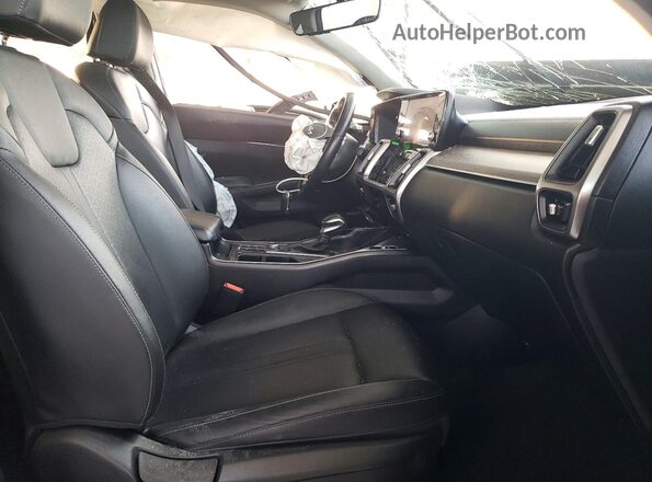 5XYRLDLC8PG183289 2023 KIA SORENTO Зеленый Вид салона спереди