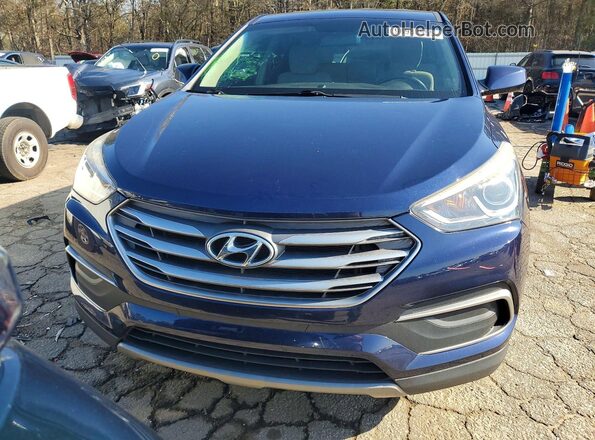 5XYZT3LB1JG507630 2018 HYUNDAI SANTA Blue 